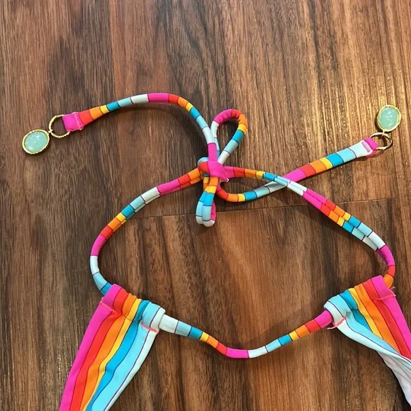 Trina Turk Morning Sunrise Plunge One Piece - Picture 10 of 14